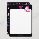 Search for roller skate thank you cards Neon