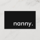 Search for nanny business cards Children