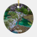 Search for waterfall christmas tree decorations Aerial