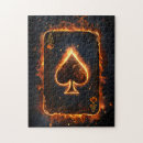 Search for playing cards puzzles Gambling