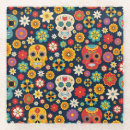 Search for dia de los muertos coasters Halloween