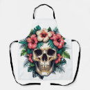 Search for edgy aprons Skull design