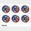 Search for american skull stickers Blue