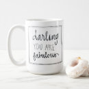 Search for darling mugs Are