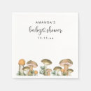 Search for mushroom napkins Watercolor