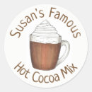 Search for homemade chocolates stickers Cocoa