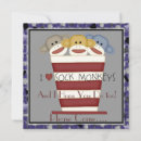 Search for sock monkey birthday invitations Adorable