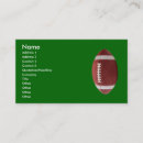 Search for american football business cards Nfl