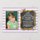 Search for princess 7th birthday invitations Purple