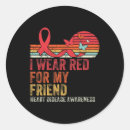 Search for stroke support stickers Red