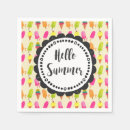 Search for hello summer napkins Popsicles