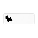 Search for silhouette return address labels Pets