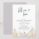 Search for white pumpkin bridal shower invitations Watercolor