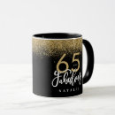 Search for 65th birthday mugs Elegant