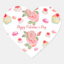 Search for happy valentines birthday stickers Cupcake