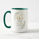 Search for 65th birthday mugs Floral