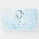 Search for hot air balloon banners Baby shower