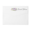 Search for purple floral wedding return address labels Watercolor