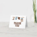 Search for cowboy baby shower thank you cards Blue