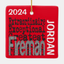 Search for fireman christmas tree decorations Firemen