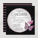 Search for black butterfly invitations Modern