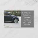 Search for car restoration business cards Mechanic