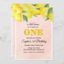 Search for pink lemonade birthday invitations Lemons