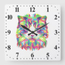 Search for cat face clocks Animals