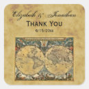 Search for world wedding stickers Vintage