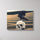 Search for gothic skull canvas prints Fantasy
