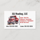 Search for dump truck business cards Construction