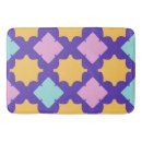 Search for bright colours bath mats Geometric