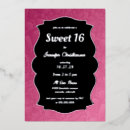 Search for bling sweet 16 invitations Silver