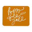 Search for happy halloween rectangular magnets Autumn