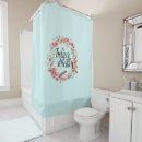 Search for mint and pink shower curtains Floral