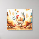 Search for farm animals canvas prints Chickens