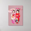 Search for lady canvas prints Japan