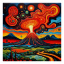 Search for erupting volcano posters Landscape