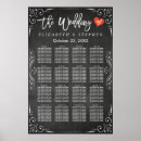 Search for chalkboard wedding seating charts Black and white