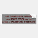 Search for duct bumper stickers Car