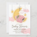 Search for pink moon baby shower invitations Stars