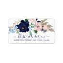 Search for blue roses return address labels Typography