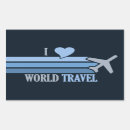 Search for world traveler stickers Airplane