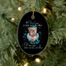 Search for sympathy pet memorial christmas tree decorations Forever in our hearts
