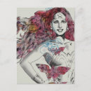 Search for heroes vertical postcards Heroin