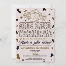 Search for cow bridal shower invitations Rustic