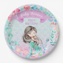 Search for purple and teal plates Mermaid