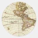 Search for antique world map stickers Atlas