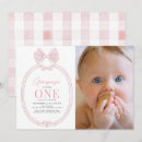 Search for photo frame girls birthday invitations Baby girl