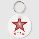 Search for christmas star key rings Red